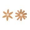 3701385305991 - 1000 PERLES BOIS RONDELLES HEISHI COLORIS NATUREL
