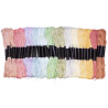 3701385306066 - 52 FILS A TRICOTER COTON 8M COLORIS PASTELS