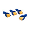 3700773311064 - 4 ROULEAUX DE MODELAGE FANTAISIE PLASTIQUE ASSORTIS
