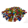 3760002572826 - MOSAÏQUES VERRE CARRÉES PAILLETÉES 1X1CM POT DE 500G