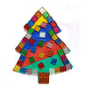 3760002572826 - MOSAÏQUES VERRE CARRÉES PAILLETÉES 1X1CM POT DE 500G