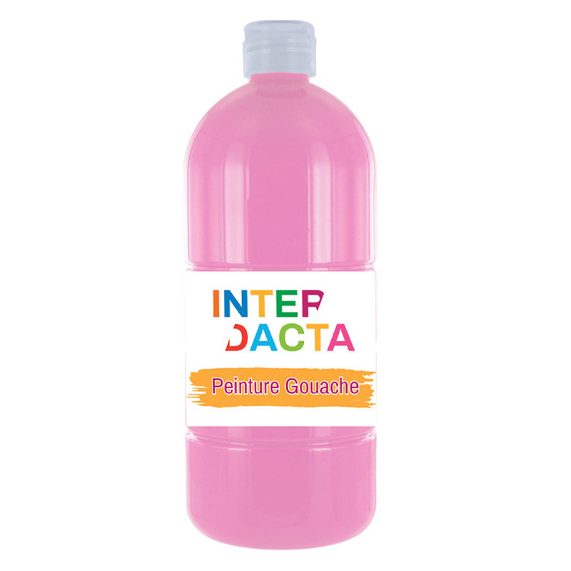 3134725006973 - FLACON GOUACHE 1L COLORIS ROSE THYRIEN