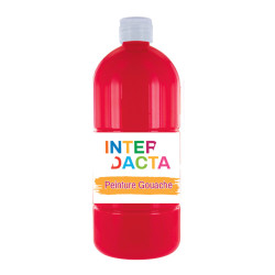3134725007000 - FLACON GOUACHE 1L COLORIS ROUGE VIF