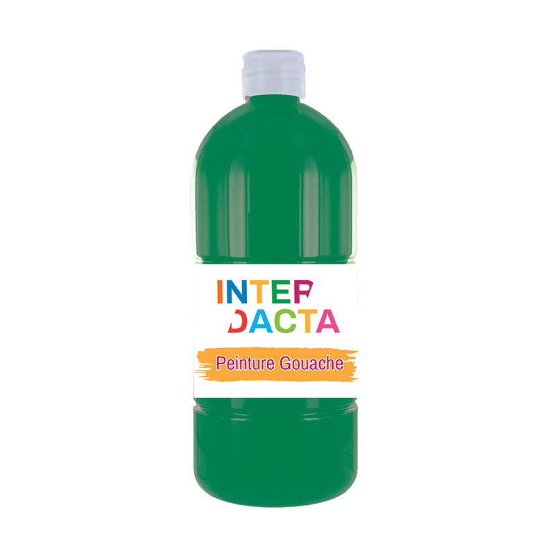 3134725007048 - FLACON GOUACHE 1L COLORIS VERT EMERAUDE