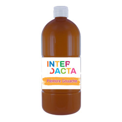 3134725006966 - FLACON GOUACHE 1L COLORIS TERRE DE SIENNE