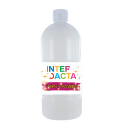 3134721410019 - PEINTURE ACRYLIQUE FLACON 500 ML COLORIS BLANC