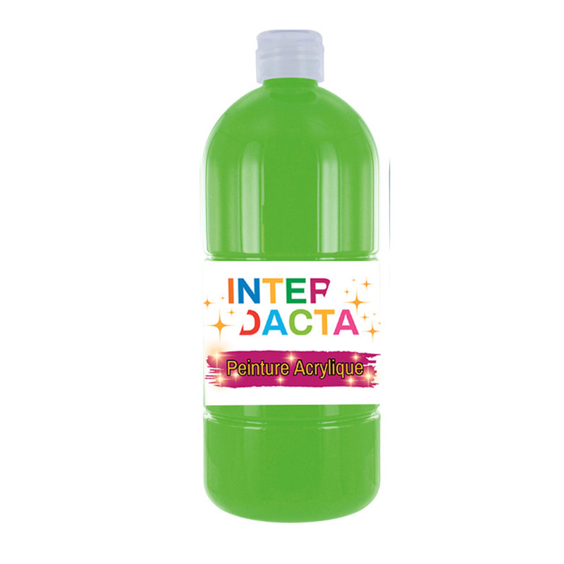 3134721550012 - PEINTURE ACRYLIQUE FLACON 500 ML COLORIS VERT PRINTEMPS