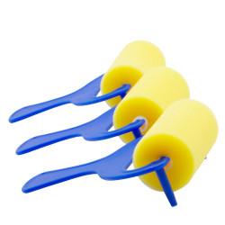 3700773322152 - 3 ROULEAUX A PEINDRE ERGONOMIQUE PLASTIQUE 70MM