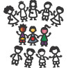 066960520699 - 36 CADRES POUR PAPIER VITRAIL LES AMIS