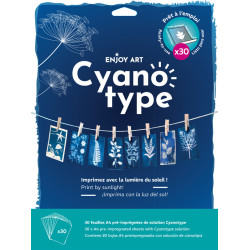 3700010425707 - 30F CYANOTYPE PRE-IMPREGNEES FORMAT A4