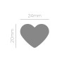 8428885379028 - PERFORATEUR MEDIUM COEUR 25MM
