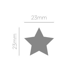 8428885379035 - PERFORATEUR MEDIUM ETOILE 25MM