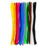 3700773321865 - CHENILLE 6MM 36 BRINS L30CM 12 COLORIS ASSORTIS