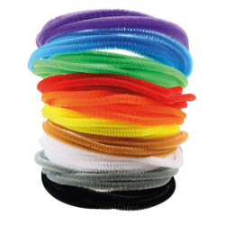 4027608007091 - 100 CHENILLES 120CM COLORIS ASSORTIS