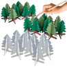 3134725019607 - 30 SAPINS CARTON A DECORER 11CM
