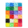 3700773321759 - 5000 PERLES HEISHI 24 COLORIS ASSORTIS