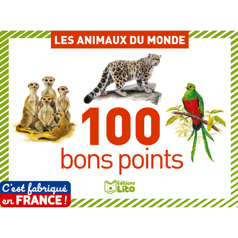 9782244031064 - 100 BONS POINTS LES ANIMAUX DU MONDE