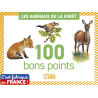 9782244031071 - 100 BONS POINTS LES ANIMAUX DE LA FORÊT