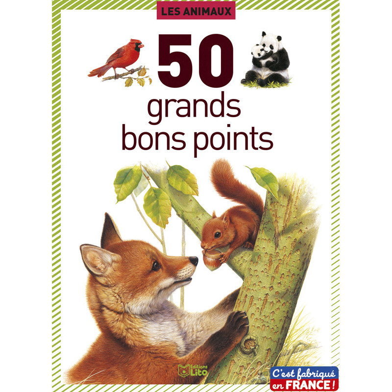 9782244018102 - 50 GRANDS BONS POINTS LES ANIMAUX