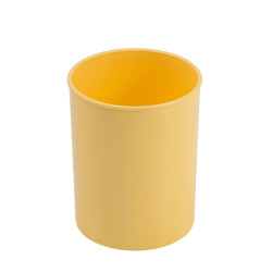 8425901206351 - POT À CRAYONS OPAQUE PASTEL JAUNE