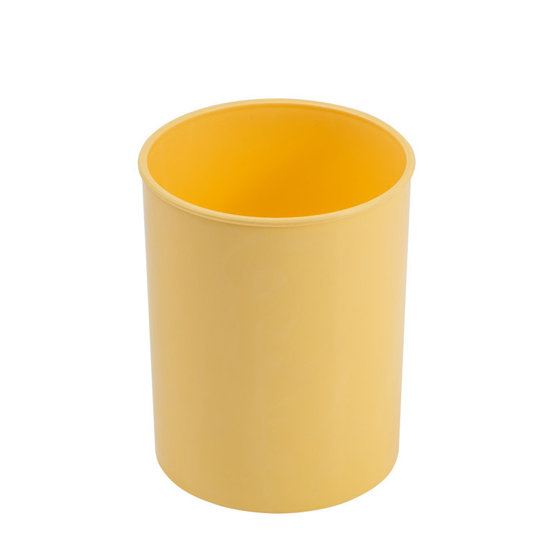 8425901206351 - POT À CRAYONS OPAQUE PASTEL JAUNE