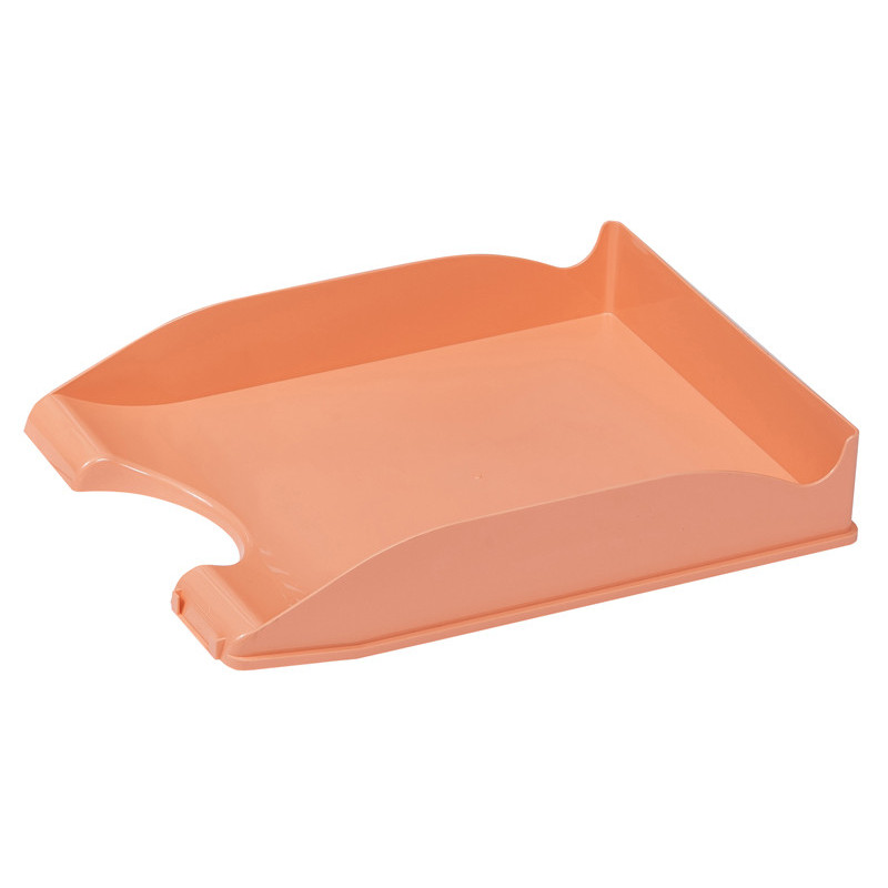 8425901093319 - CORBEILLE À COURRIER PASTEL ORANGE