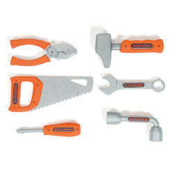 3032163609407 - BOÎTE À OUTILS + 6 OUTILS