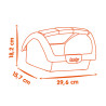 3032163609407 - BOÎTE À OUTILS + 6 OUTILS