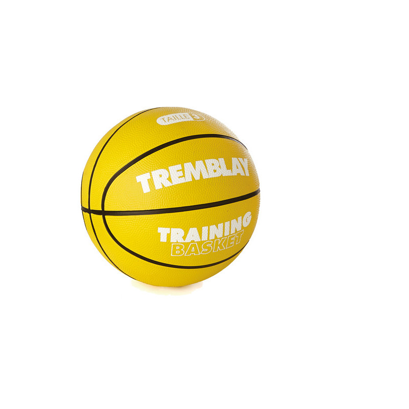 3700322910519 - BALLON BASKET CAOUTCHOUC T3