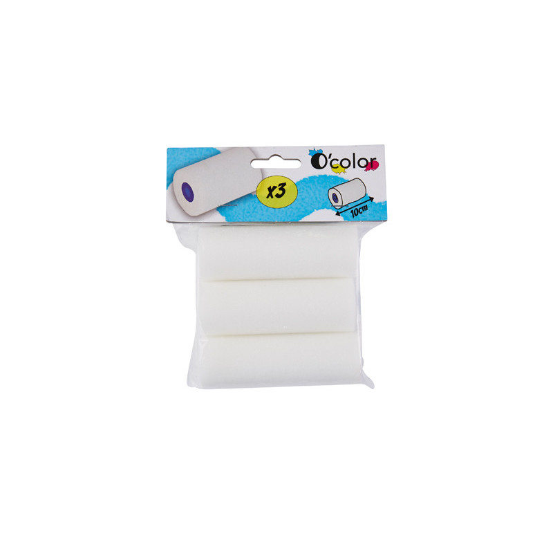 3700773318506 - 3 RECHARGES POUR ROULEAU ? PEINDRE 10CM