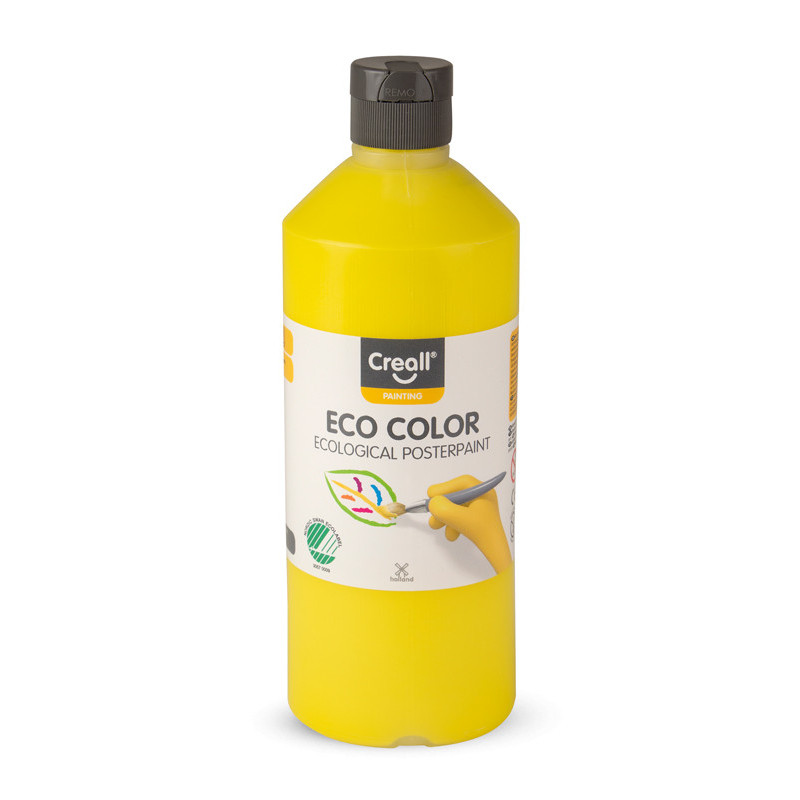 8714181322029 - ECO COLOR GOUACHE 500ML COLORIS JAUNE