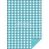 - 96F PAPIER IMPRIMÉS 21X29,7CM MOTIFS CŒURS ET ÉTOILES