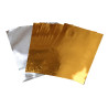3700773311866 - 15F PAPIER ADHESIF METALLISE A4 OR/ARGENT