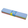 3700773321216 - 10F CREPON STANDARD 0,5X2M 5 COLORIS PASTELS ASSORTIS