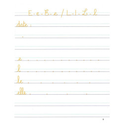 9782849265413 - MON CAHIER D'ÉCRITURE GRANDE SECTION