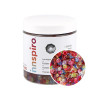 8428885491430 - PAILLETTES SEQUINS COLORIS TRANSPARENTS ASSORTIS 120G (9000 PIÈCES)