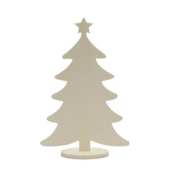 3700773320905 - 10 SAPINS BOIS 13X20CM