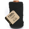 3532432001296 - 1 BOBINE COTON CABLÉ RECYCLE 100M COLORIS NOIR