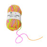 3700773320349 - 4 PELOTES DE FILS ACRYLIQUE 90M COLORIS FLUOS ASSORTIS