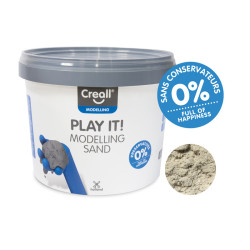 8714181032010 - PLAY IT SABLE À MODELER NATUREL 5KG