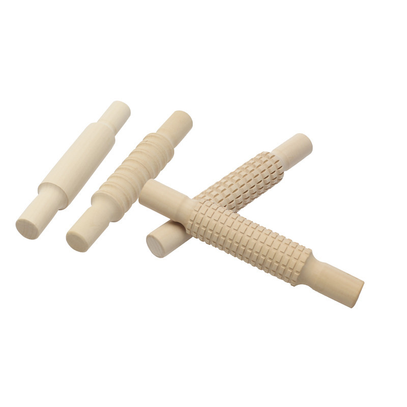 3700773321070 - 4 ROULEAUX FANTAISIE BOIS ASSORTIS