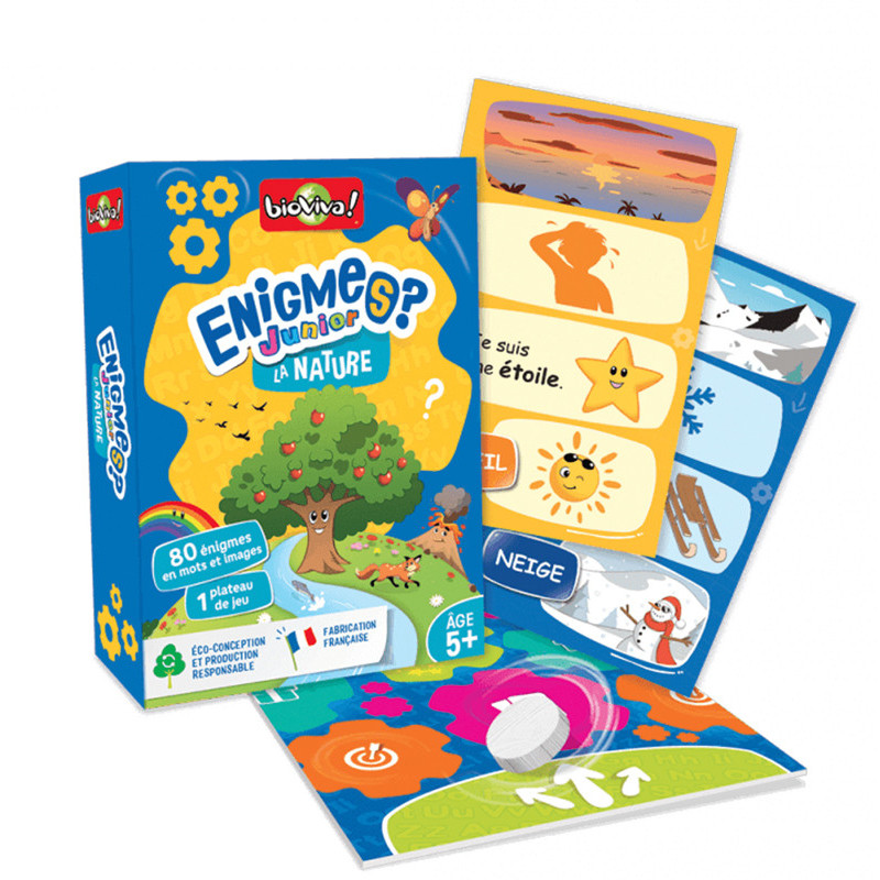 3569160400237 - ENIGMES JUNIOR - LA NATURE