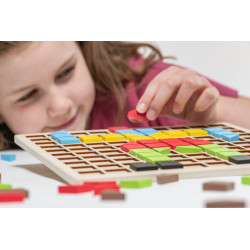 5060164539292 - PUZZLE MOSAÏQUE BOIS 56 PIÈCES