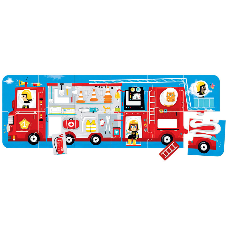 5902983490449 - MAXI PUZZLE LE CAMION DE POMPIER