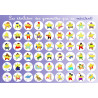 3770027660033 - ÉTOILIUM - 120 GOMMETTES