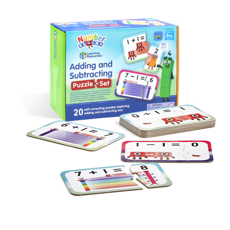 5055506410421 - NUMBERBLOCKS CARTES POUR COMPTER ET SOUSTRAIRE