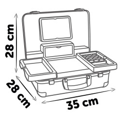 3032163401032 - MALLETTE MÉDICALE 12 PIÈCES
