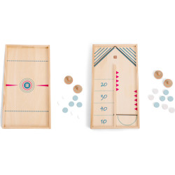 8717775444589 - TABLE 2 EN 1 HOCKEY/JEU DU PALET