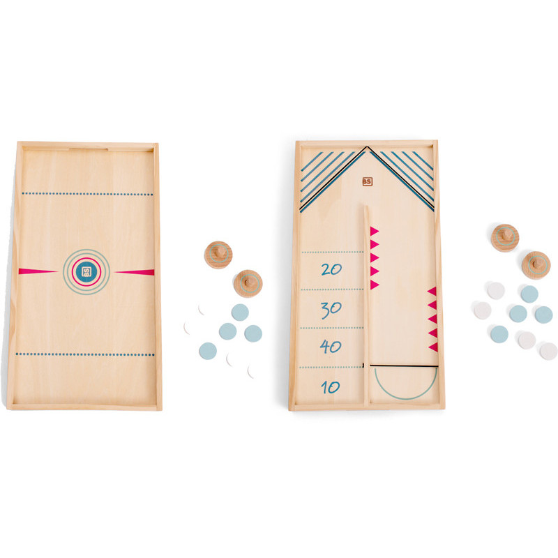 8717775444589 - TABLE 2 EN 1 HOCKEY/JEU DU PALET