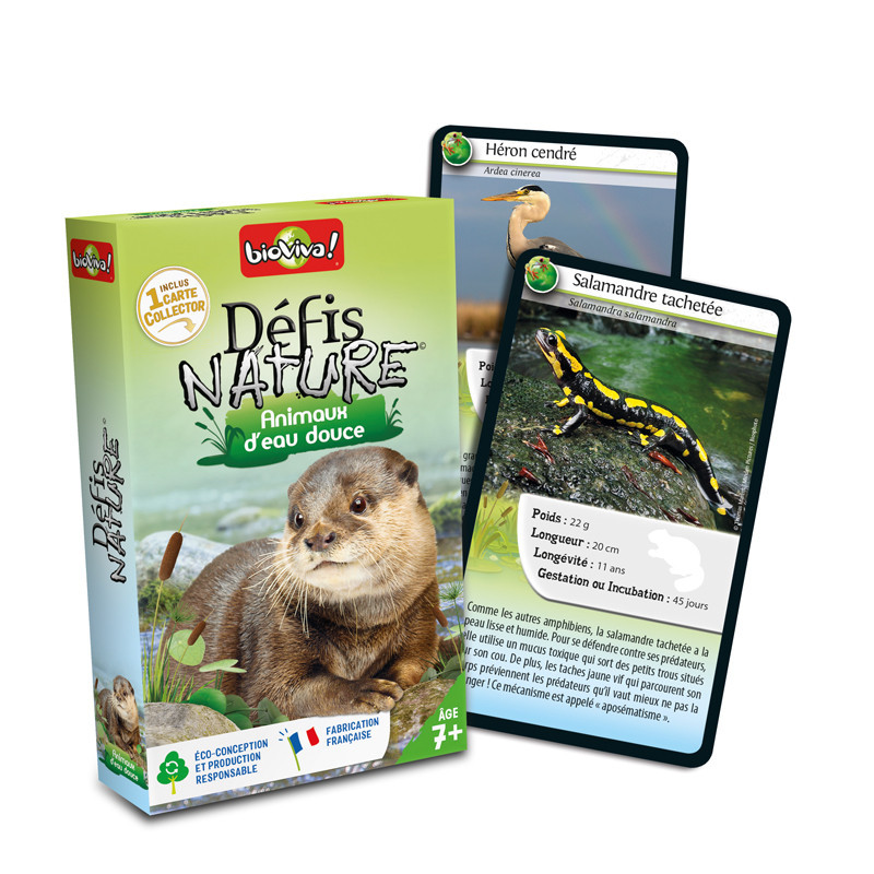 3569160660563 - DÉFIS NATURE : ANIMAUX D'EAU DOUCE